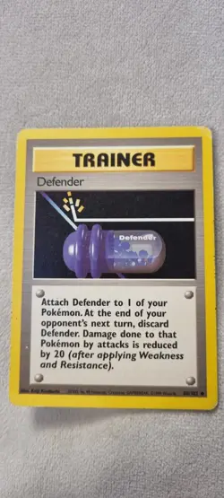 Defender - Pokemon TCG - MP - Uncommon - Base Set 80/102 - Image 1