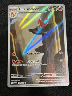 Charmeleon 169/165 Scarlet & Violet 151 Pokemon TCG Illustration - Image 1