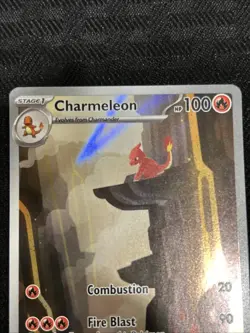 Charmeleon 169/165 Scarlet & Violet 151 Pokemon TCG Illustration - Image 2