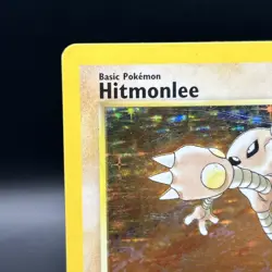 1st Edition Hitmonlee Rare Fossil 22/62 Pokemon TCG - Image 3