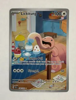 Pokemon TCG Lickitung 180/162SV05 Temporal Forces Holo - Image 1