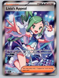 Lisia's Appeal 234/191 Ultra Rare Surging Sparks Near Mint - Image 1