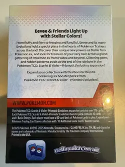 Pokemon Scarlet & Violet Prismatic Evolutions Booster Bundle Box Sealed - Image 3
