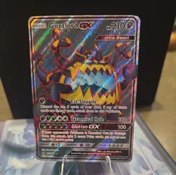 2017 Pokemon Sun and Moon Crimson Invasion – Guzzlord Full Art GX #105/111 - Image 1
