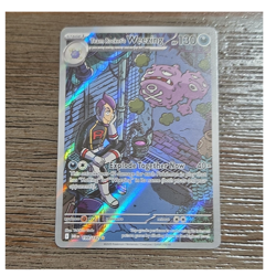 Pokemon Team Rocket's Weezing Sv10 199/182 Illustration Rare Full Art Holo 130 … - Image 1