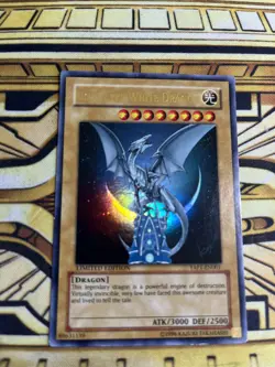 Yugioh Blue Eyes White Dragon YAP1-EN001 Ultra Rare - Image 1