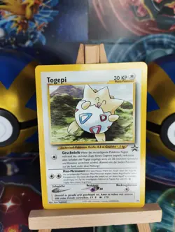 Pokemon Karte Togepi (WP 30) WOTC Wizards Promo 30 PSA DE EX- - Image 1