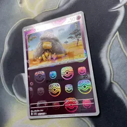 Abra 063/165 Master Ball Reverse Holo JAPANESE sv2a 151 Pokemon Card 2023 - Image 4
