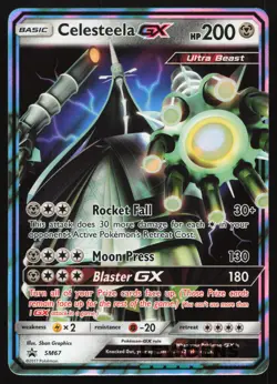Celesteela GX - SM67 - Ultra Rare - SM Black Star Promos - Pokemon Card - Image 1