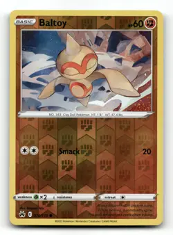 Baltoy 070/159 - Crown Zenith Reverse Holo - Pokemon Card NM/M - Image 1