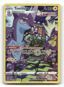 Toxtricity GG09/GG70 - Crown Zenith Galarian Gallery - Pokemon Card NM/M - Image 1