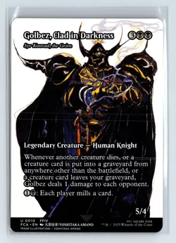 Golbez, Clad in Darkness Syr Konrad, the Grim Final, FantasyRegular - Image 1
