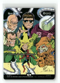 Hex (Borderless) 17 Mythic Marvel Universe Eternal-Legal Magic: The Gathering NM - Image 1