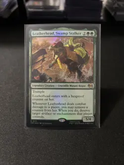 Leatherhead, Swamp Stalker - Foil - R MTG Teenage Mutant Ninja Turtles - Image 1