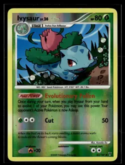 Ivysaur 62/147 Supreme Victors Reverse Holo Uncommon Pokemon - Image 1