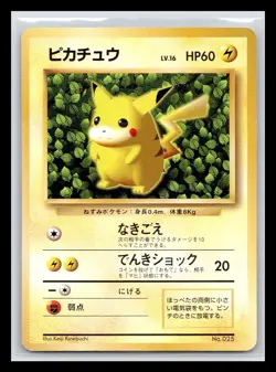 Ivy Pikachu Non Glossy Japanese Promo Pokemon Card - Image 1