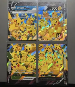 Pokemon TCG Chinese | Pikachu 25th Anniversery Edition V Union Frame Set - Image 1