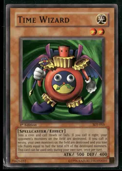 Time Wizard SDJ-015 Starter Deck: Joey Yu-Gi-Oh 1st Edition LP - Image 1