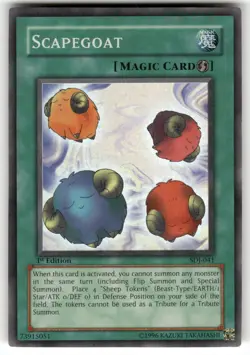 Scapegoat Super Rare Starter Deck: Joey SDJ-041 LP - Image 1
