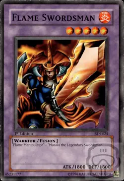 Flame Swordsman SDJ-024 Starter Deck: Joey Yu-Gi-Oh 1st Edition NM/M - Image 3