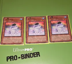 Yu-Gi-Oh - 3X Dupe Frog CRMS-EN028 Crimson Crisis 1st Edition - Image 1