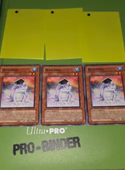 Yu-Gi-Oh - 3X Dupe Frog CRMS-EN028 Crimson Crisis 1st Edition - Image 3
