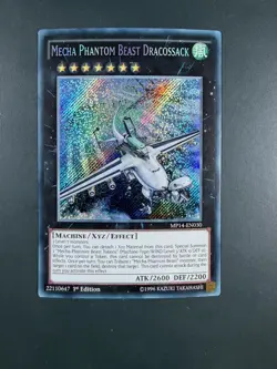 Yugioh - Mecha Phantom Beast Dracossack - Secret - MP14 - 1st - Image 1