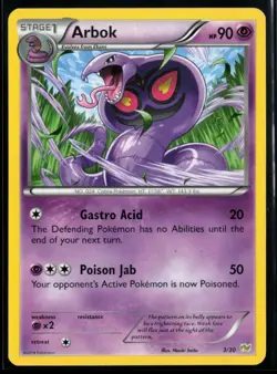 2014 XY Noivern Deck Arbok #48 Non Holo Rare Pokemon Card - Image 1