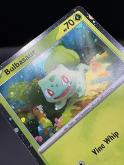 2023 Scarlet & Violet Promos Bulbasaur #46 Cosmos Holo Pokemon Card - Image 5