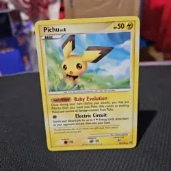 Pichu Pokemon TCG Stormfront Uncommon Card #45/100 - Image 1