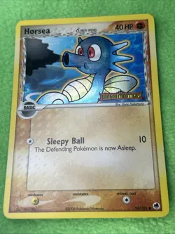 Pokemon TCG Card Game Horsea Delta Species 50/101 Dragon Frontiers Reverse Holo - Image 1