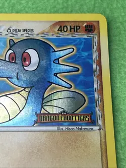 Pokemon TCG Card Game Horsea Delta Species 50/101 Dragon Frontiers Reverse Holo - Image 4