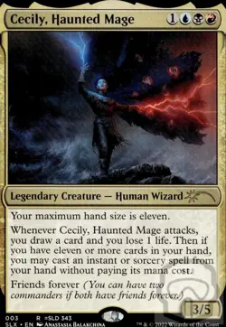 Cecily, Haunted Mage 3 R SLX Cards Magic: The Gathering NM/M - Image 3