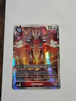 Digimon Card Game Jesmon BT23-013 SR Super Rare BT23 Hackers Slumber - Image 1