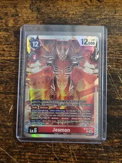 Digimon Card Game Jesmon BT23-013 SR Super Rare BT23 Hackers Slumber - Image 3