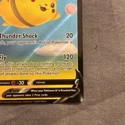 Pokemon TCG Flying Pikachu v Celebrations Holo Ultra Rare Card 006/025 - Image 4