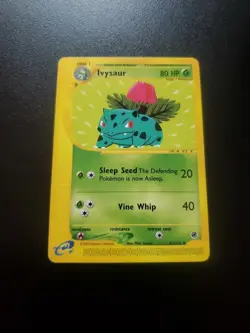 Pokemon TCG Ivysaur Expedition Card 82/165 Uncommon, LP - Image 1