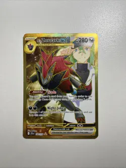 Pokemon TCG Journey Together N's Zoroark EX Holo Ultra Rare Card 189/159 - Image 1