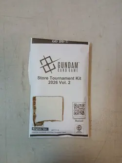 Gundam Trading Card Game Store Tournament Kit 2026 Vol 2 New Sealed English - Image 1