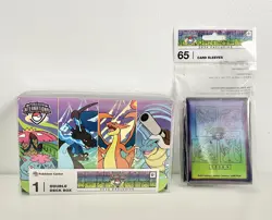 Pokemon Center EUIC 2026 Double Deck Box & Card Sleeves Mega Evolutions - Image 1