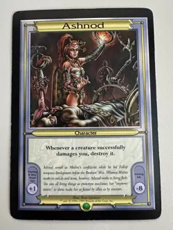 Ashnod - MTG Vanguard RARE Magic Oversized - ENGLISCH - ©1997 M/NM - Image 1