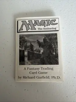 Magic The Gathering MTG 1993 Beta-Unlimited Rule Book Vintage - NEAR MINT - Image 1