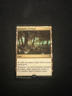 Magic: The Gathering Forbidden Orchard Rare Land Commander 2016 296/351 Regular - Image 1