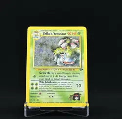 Pokemon TCG Erika's Venusaur Gym Challenge Holo Card 4/132 - Image 1