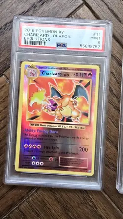 Pokemon XY Evolutions 11/108 Charizard Sequential Slabs PSA 9 - Image 4