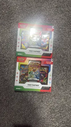 LOT X 2: Pokemon First Partner Illustration Collection Series 1: Sealed In Hand - Image 2