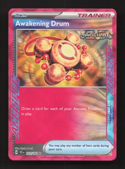 Awakening Drum 141/162 ACE SPEC Rare Temporal Forces Pokemon Near Mint - Image 1