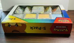 Pokemon TCG Scarlet & Violet Paldea Friends Mini Tin 5-Pack New Sealed. - Image 3
