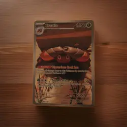 Pokemon TCG Crustle 186/182 Destined Rivals Illustration Rare - Image 1