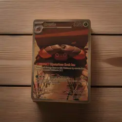 Pokemon TCG Crustle 186/182 Destined Rivals Illustration Rare - Image 2